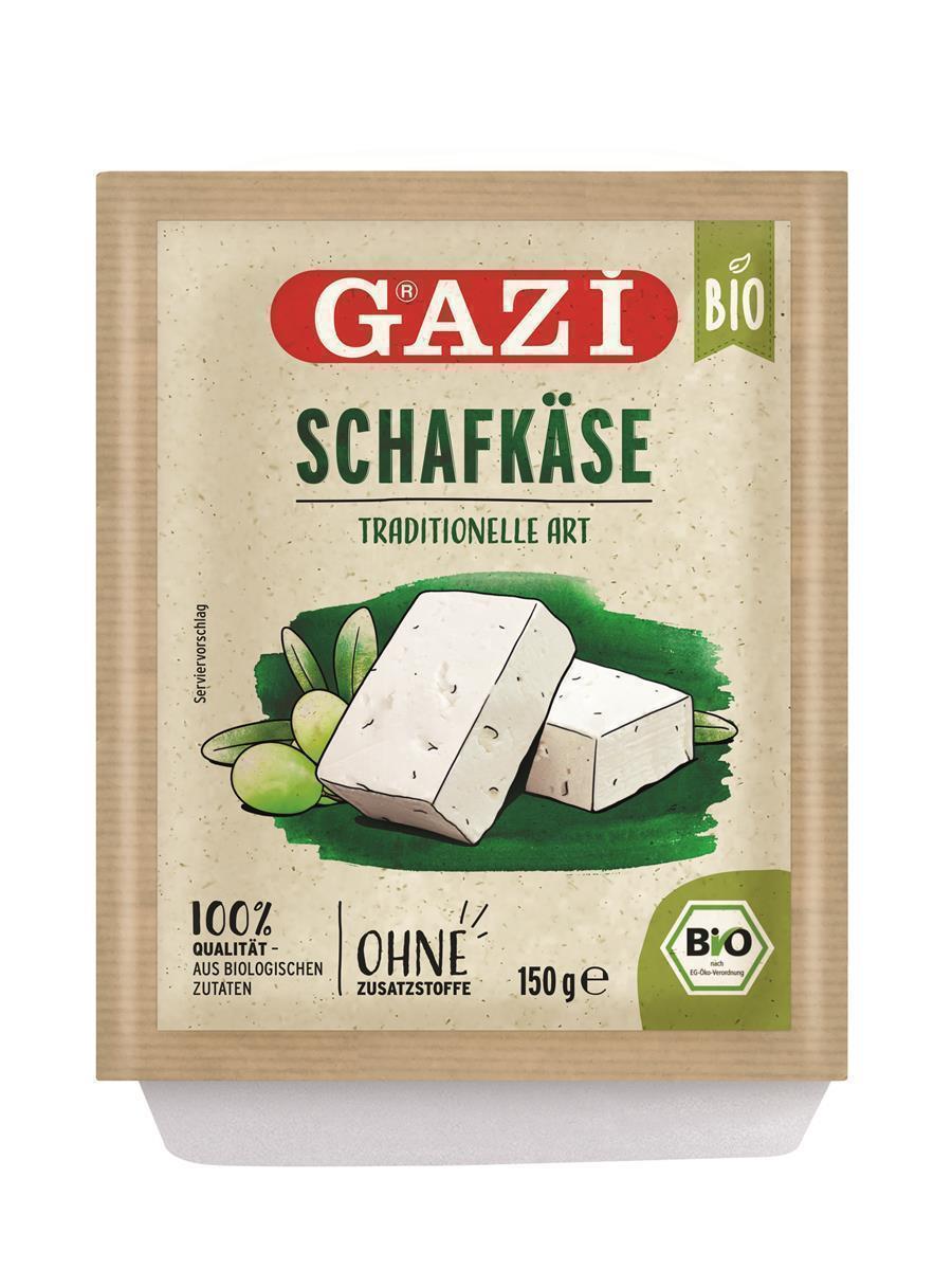Gazi BIO Schafkäse 6x 135g 50% Fett i.Tr. Schafkäse aus Griechenland