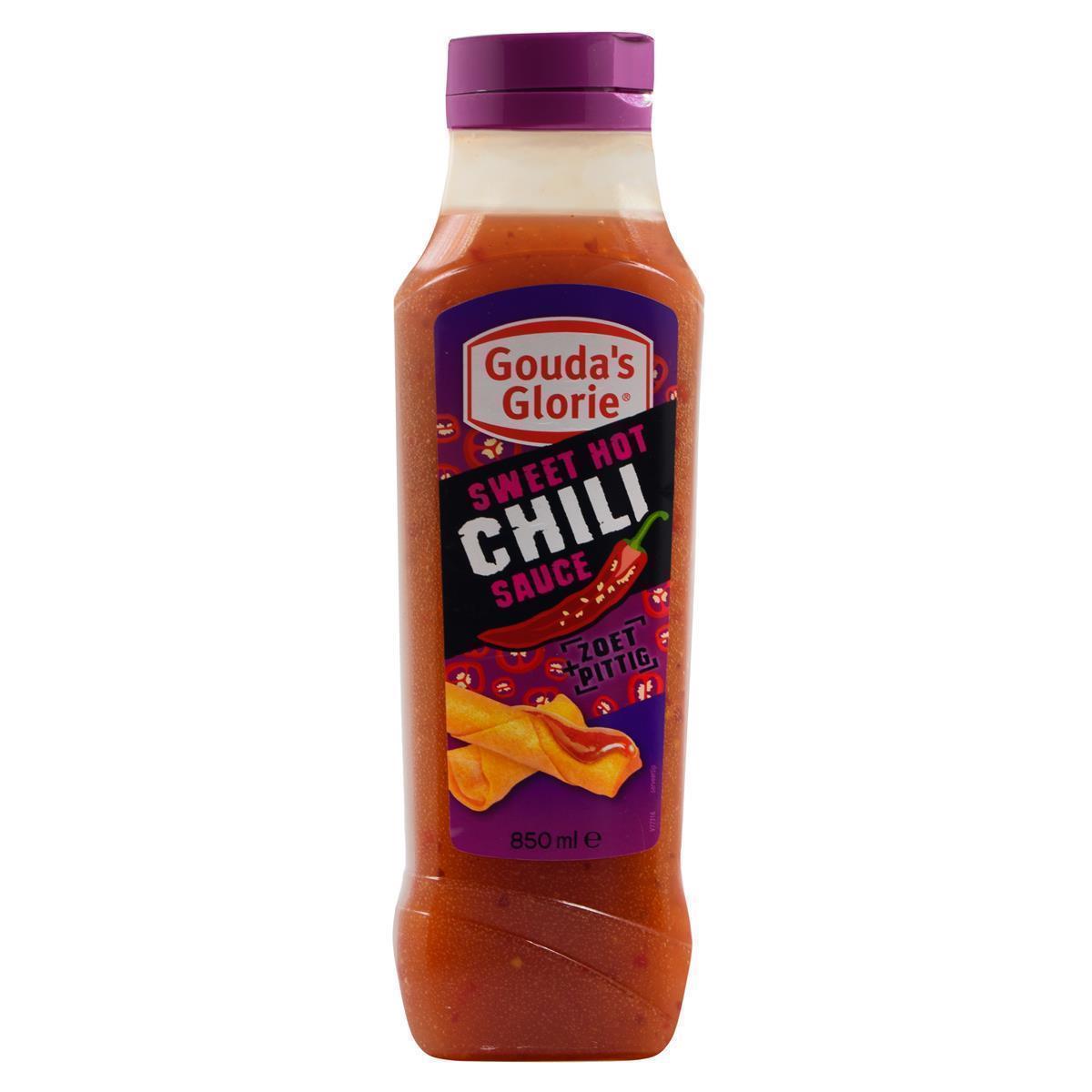 Gouda´s Glorie Sweet Hot Chili Sauce 850ml süße frische Grillsauce