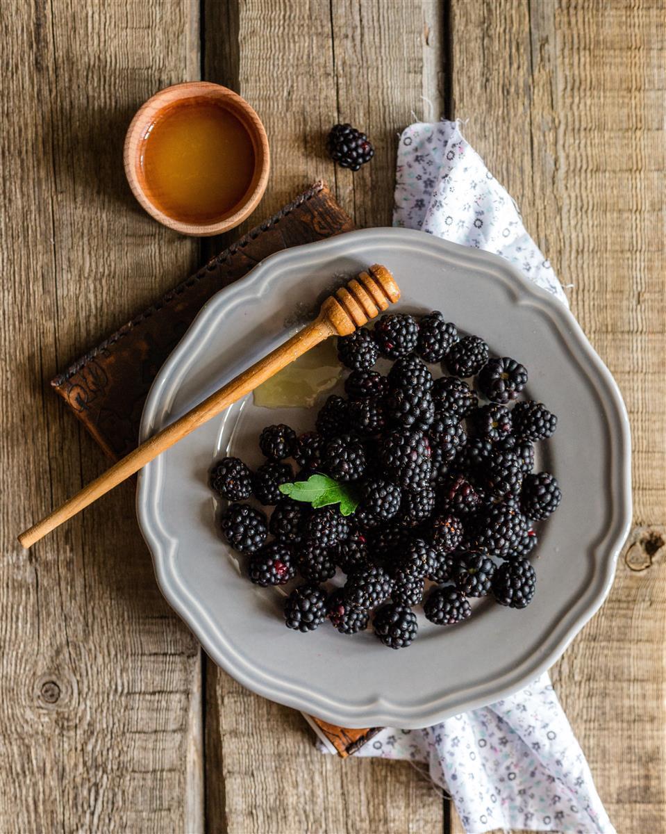 Caramanfruit Brombeeren Frucht-Püree 8x 1kg fruchtiges Beeren-Püree 