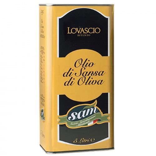 Lovascio Olio di Sansa di Oliva Olivenöl 5L Tresteröl aus Apulien, Italien