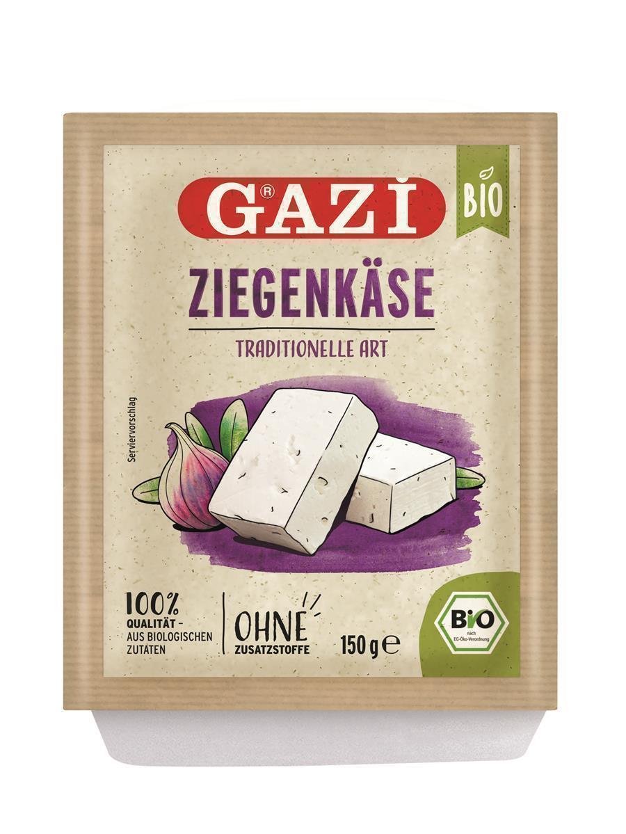 Gazi BIO Ziegenkäse 6x 135g 50% Fett i.Tr. Ziegenkäse aus Griechenland