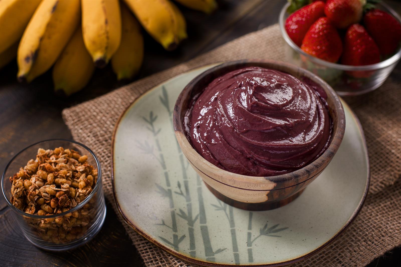 Ponthier Bio Acai-Püree 6x 1kg Fruchtpüree aus Acai-Beere Amazonas Superfood