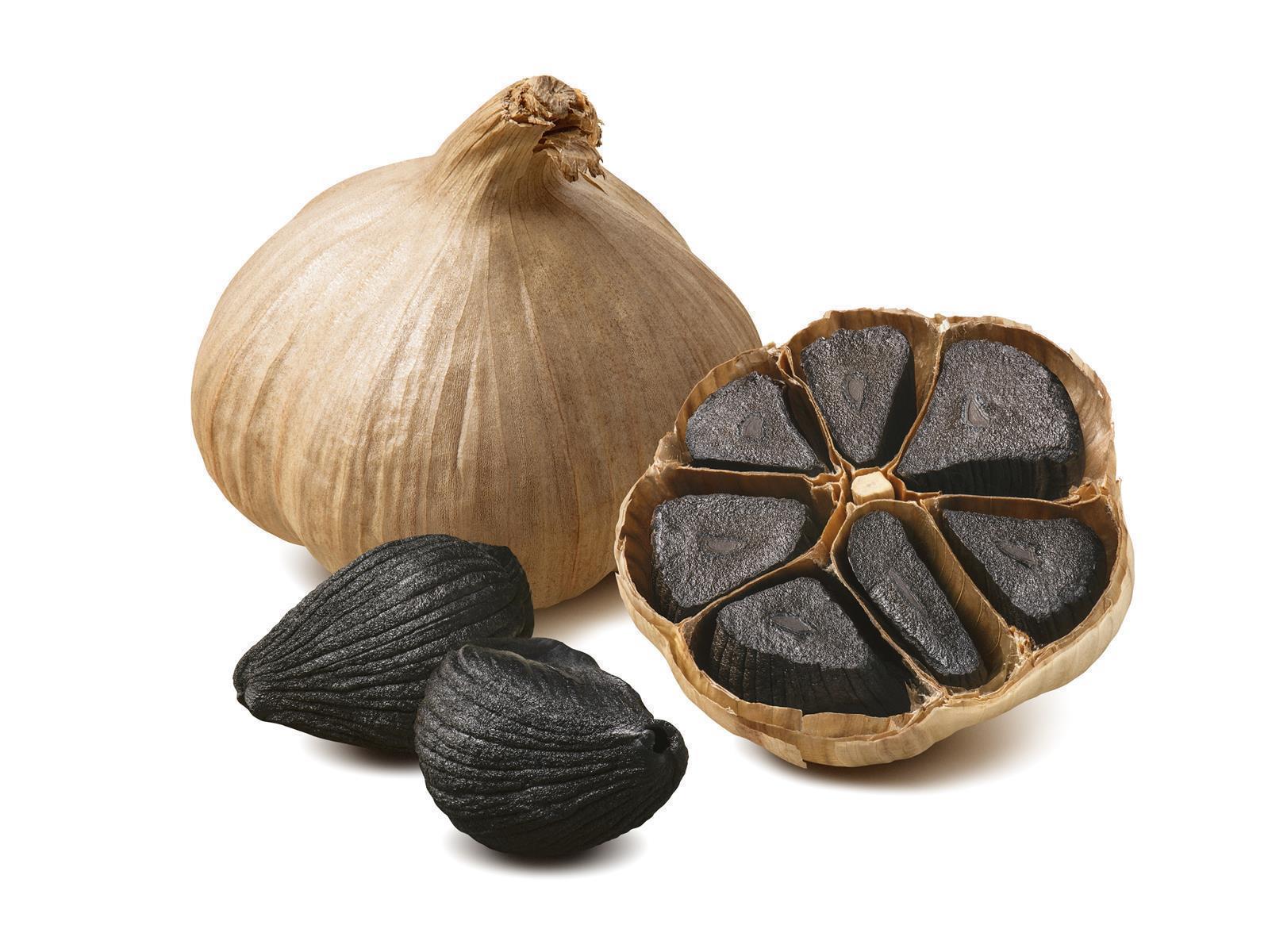 Hymor Schwarzer Knoblauch 20 Knollen Black Garlic Spanien 90 Tage fermentiert