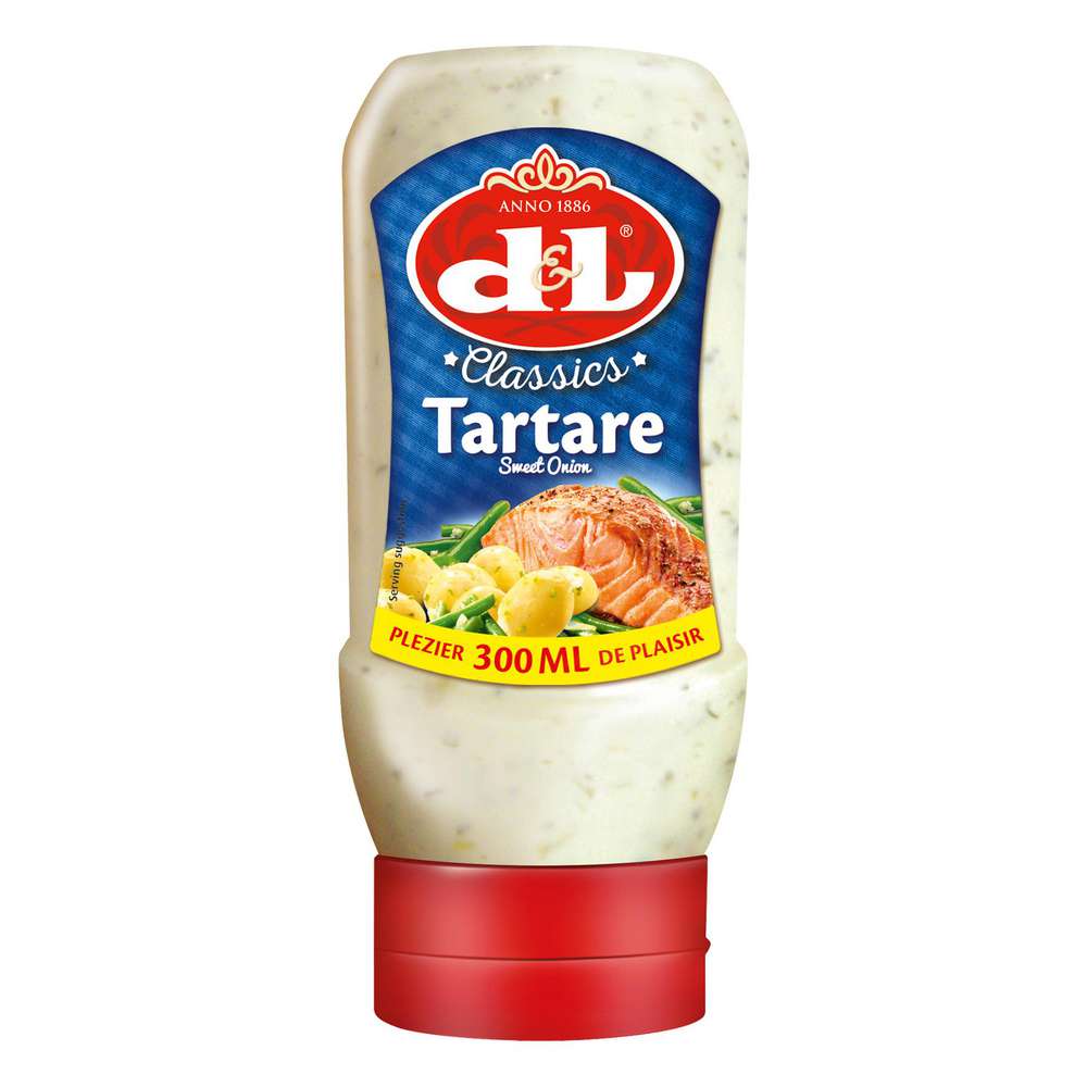 D&L Tartare Sauce 6x 300ml Tartar Classics Sweet Onion Soße 