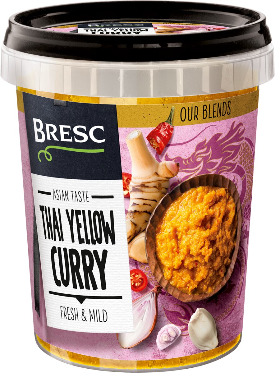 Bresc Thai Yellow Curry 6x 450g milde vegane Curry Paste