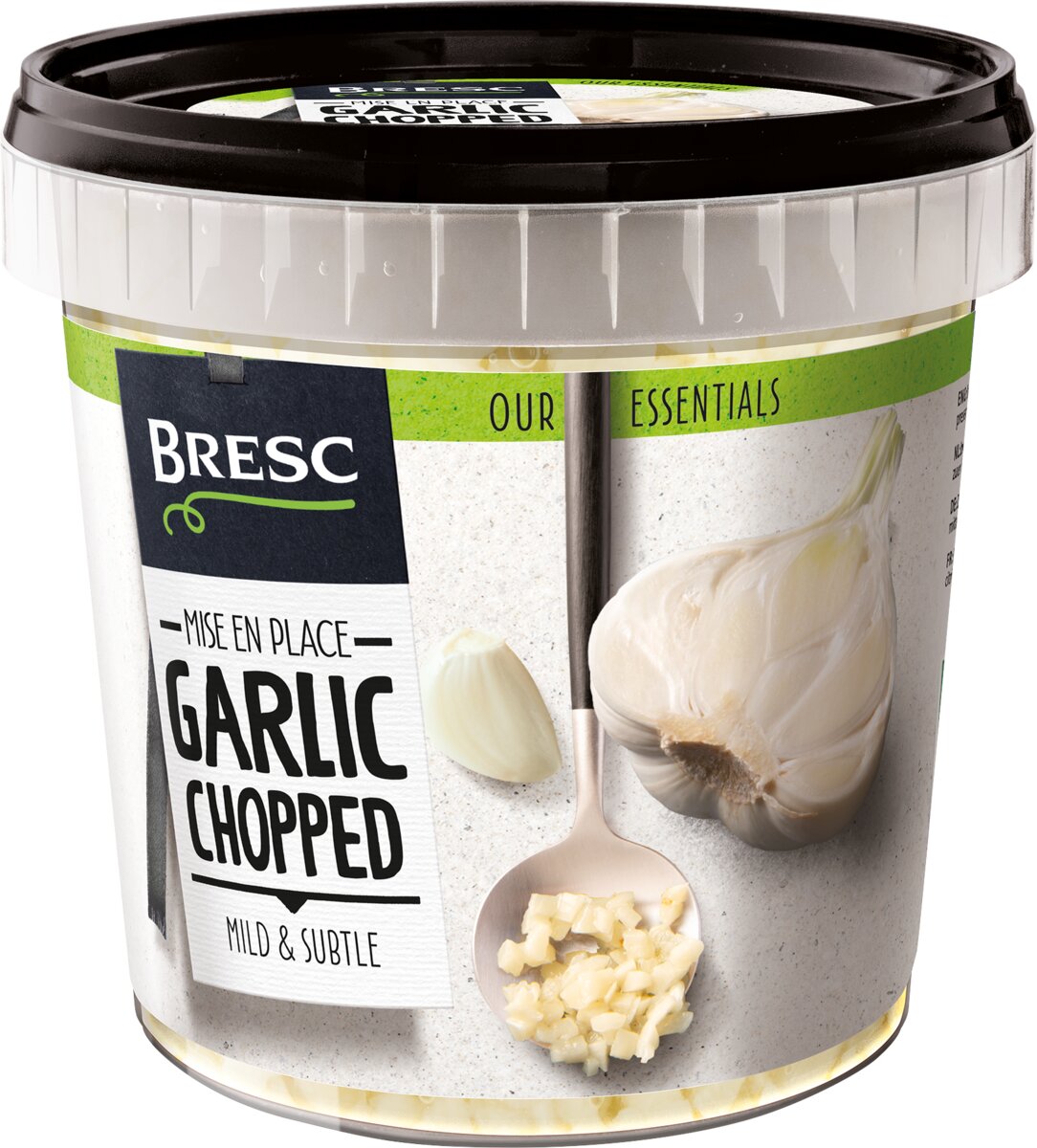 Bresc Knoblauch gehackt 6x 1kg gehackter junger Knoblauch