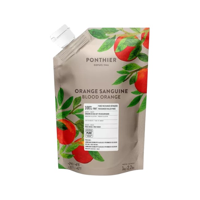 Ponthier Blutorange Fruchtpüree 6x 1kg Premium Blutorange Sizilien