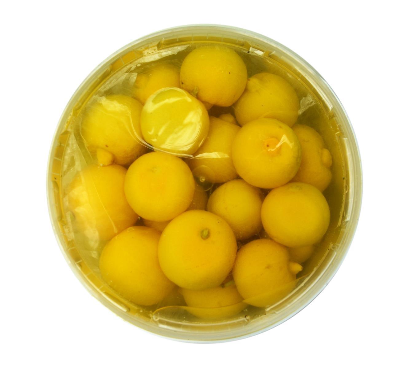 Hymor eingelegte ganze Zitronen 1,6kg Eimer Salz-Zitronen