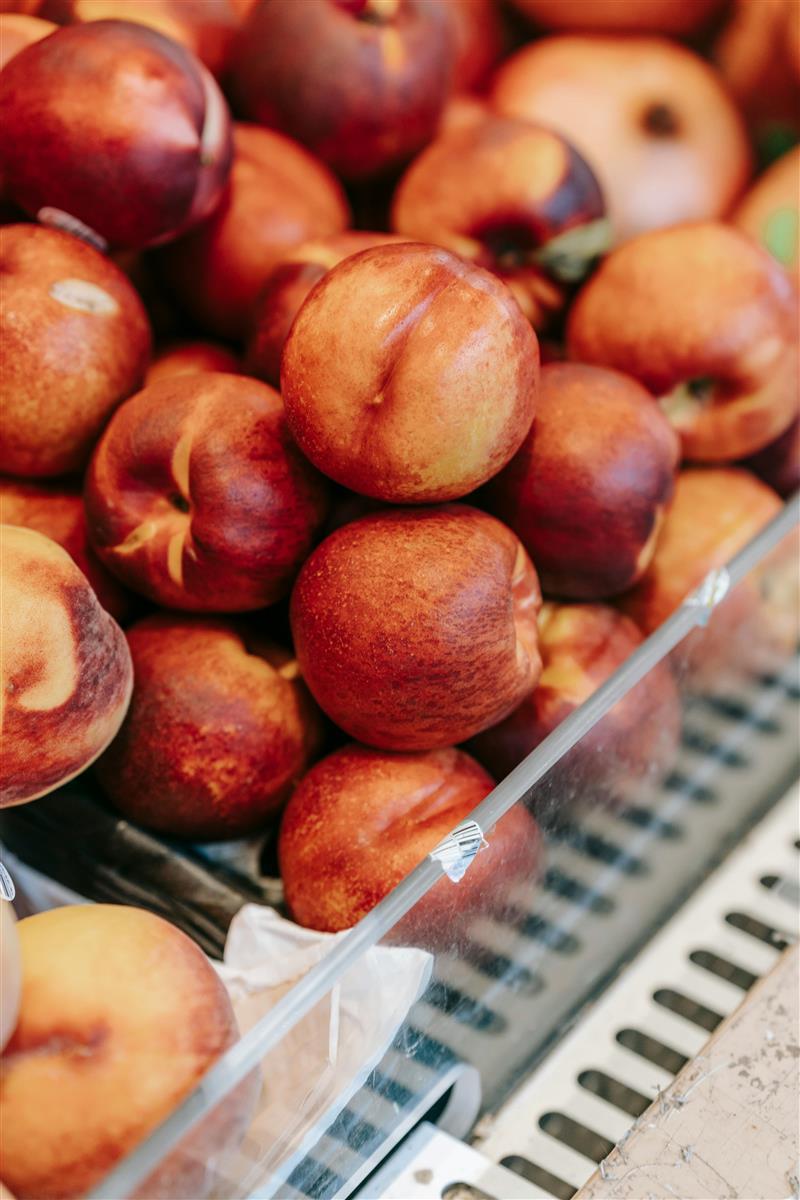 Caramanfruit Pfirsich-Püree 8x 1kg weißer-Pfirsich-Frucht-Püree 