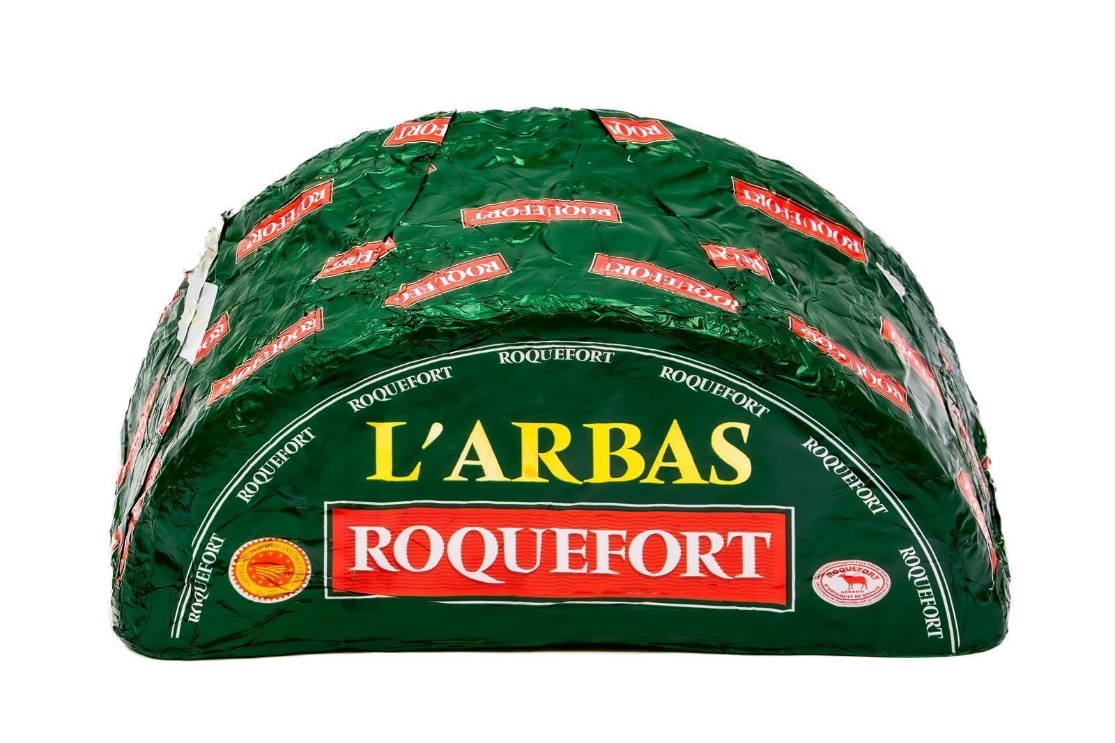Roquefort Schafs-Käse Arbas ca. 1,4KG französischer Blau-Schimmel-Käse AOP