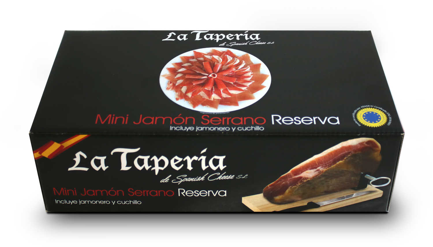 La Taperia Mini Serrano-Schinken-Set 950g Reserva