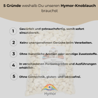 Hymor frischer Knoblauch geschält 3x 5kg Spanien