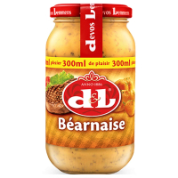 D&L Béarnaise Sauce 10x 300ml Glas cremig vielseite Sauce französischer Stil