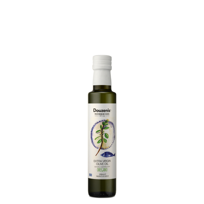 Douzenis natives Olivenöl Oregano 4x 250ml Würzöl