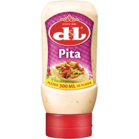 D&L Pita Sauce 300ml Squeeze cremig würzig mit...