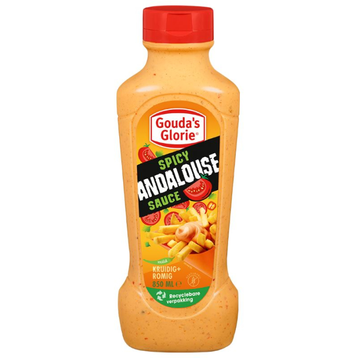 Goudas Glorie Sauce Andalouse 850ml cremig würzig zu Fleisch Pommes