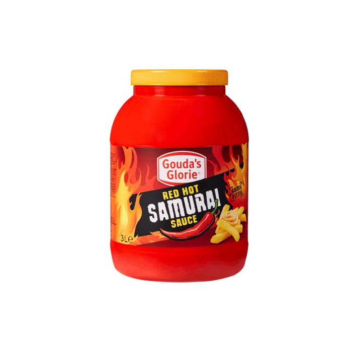 Red Hot Samurai Sauce 3l von Gouda´s Glorie