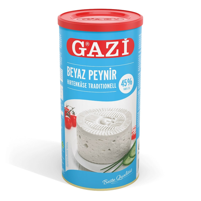Gazi Hirtenkäse traditionell 3x 800g 45% Fett i.Tr. Beyaz Peynir
