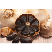 Hymor Schwarzer Knoblauch 6 Knollen Black Garlic