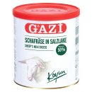 Gazi Schafsk&auml;se in Salzlake 5x 400g 50% Fett K&auml;se Schafk&auml;se Dose Koyun peyniri
