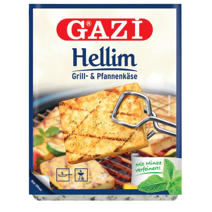 Gazi Hellim 250g 45% Fett i. Tr. Pfannenkäse Minze