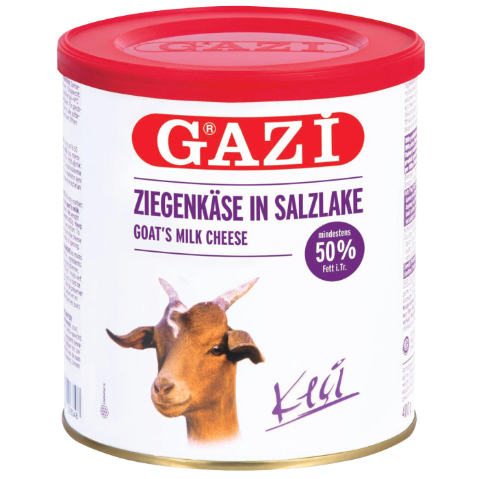 Gazi Ziegenkäse Lake 2x400g 50% Fett i.Tr. Keci peyniri