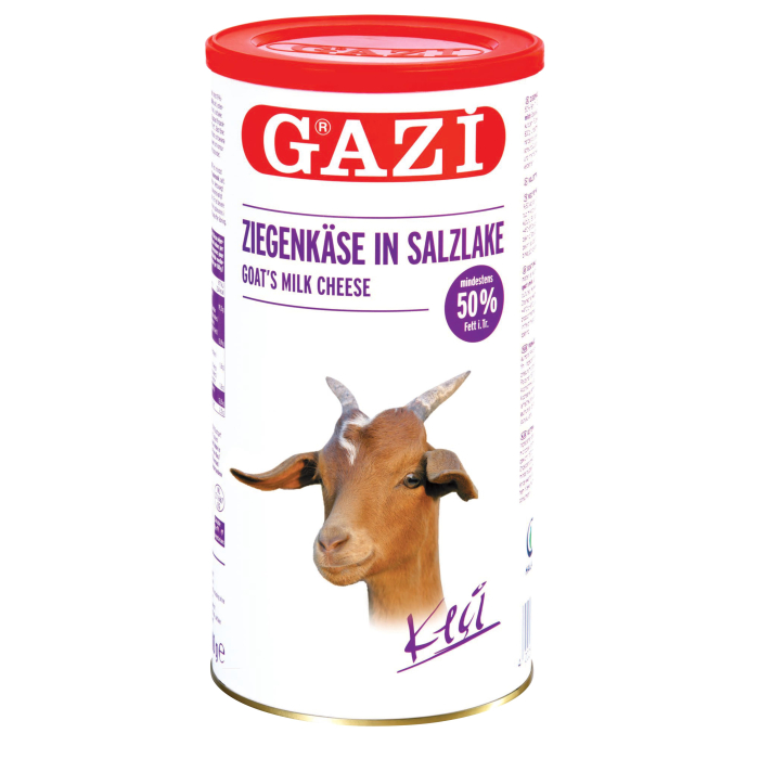 Gazi Ziegenkäse 4x800g Dose 50%Fett i.Tr. Keci pey