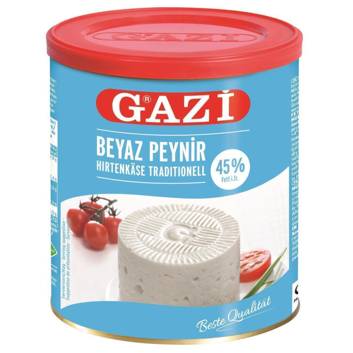 Gazi Hirtenkäse traditionell 3x 500g 45% Fett i.Tr. Käse Kuhmilch Beyaz Peynir