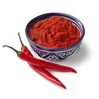 Hymor Harissa Gewürzpaste 370g Gewürz Gewürzmischung Paste Sahka Glas Marokko