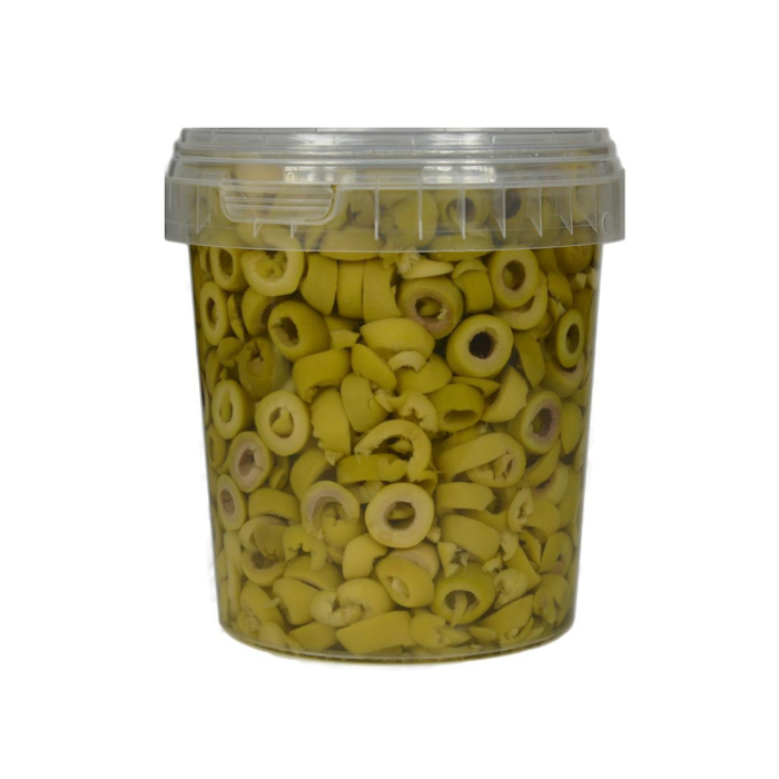 Hymor Marokkanische Oliven geschnitten 3x 500g grüne Oliven