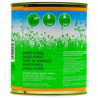 reinBIO BIO Mangopüree 2x 3kg Püree Mango Mangomus Indien Obstkonserve