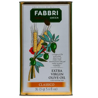 Fabbri Lucca Classico Oliven&ouml;l 3 Liter Natives &Ouml;l extra vergine Italien Toskana