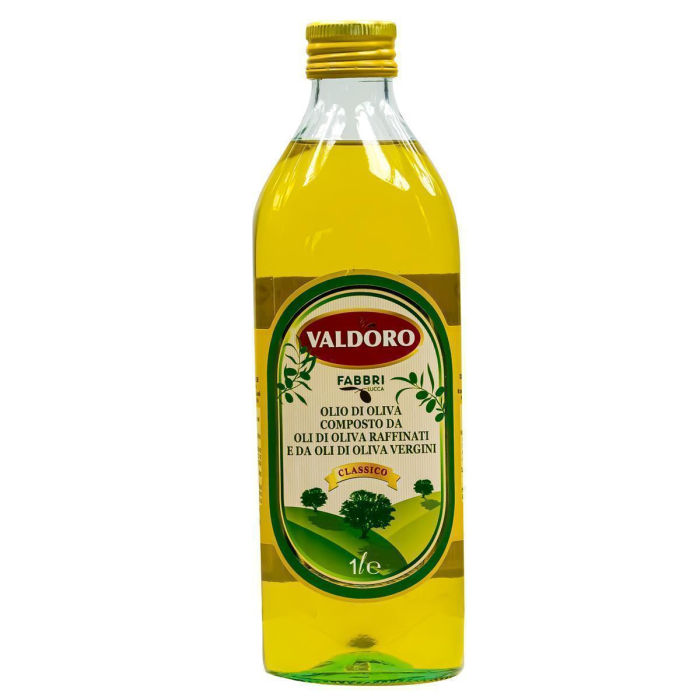 Fabbri Lucca Valdoro Olivenöl 1 Liter raffiniertes natives Öl Italien Toskana