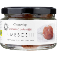 Clearspring BIO Umeboshi 200g Glas japanische Pflaumen...