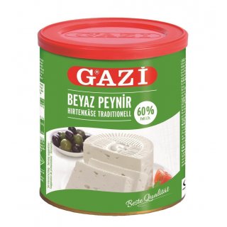 Gazi Hirtenk&auml;se traditionell 6x 500g 60% Fett i.Tr. Beyaz Peynir