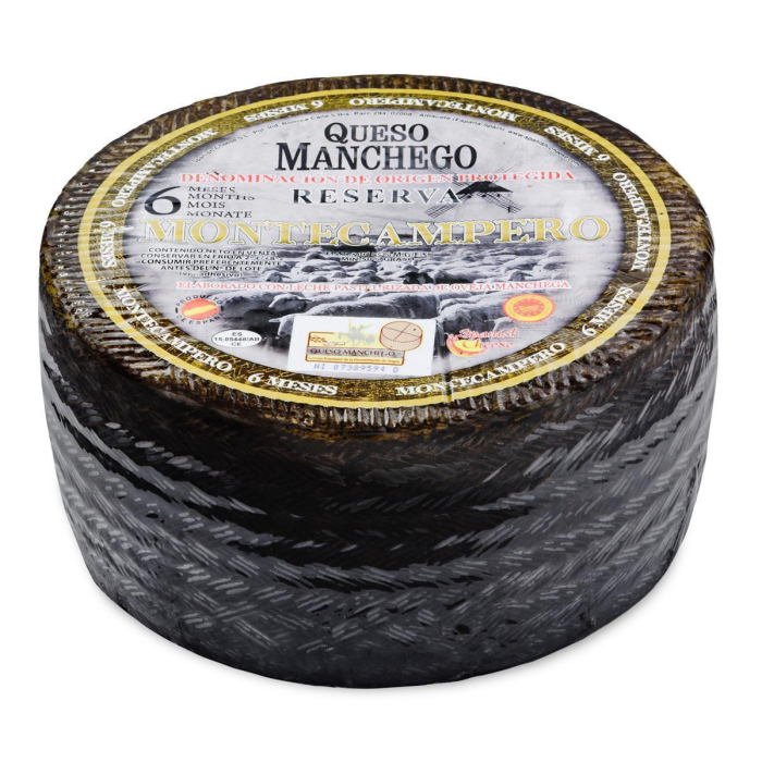 Hymor QUESO MANCHEGO 6 Monate RESERVA KÄSE 4x 3kg D.O. Schafs-Hartkäse spanisch
