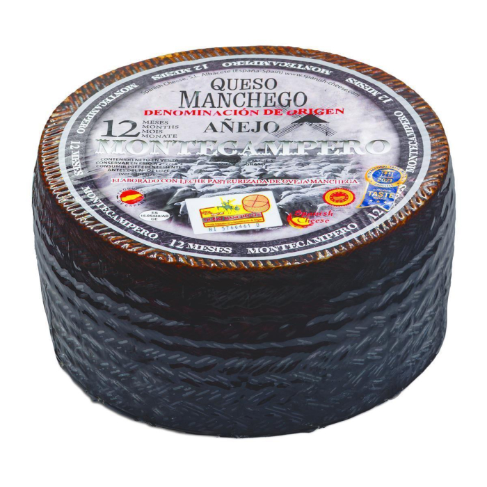 Hymor QUESO MANCHEGO 12 Monate Añejo KÄSE 1x 3kg D.O. Schafs-Hartkäse spanisch