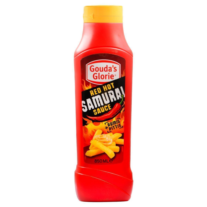 Goudas Glorie Red Hot Samurai Sauce 8x 850ml