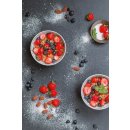 GEFRIERGETROCKNETE FR&Uuml;CHTE MIX Erdbeere Himbeere Kirsche getrocknet 1kg Hymor
