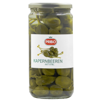 PRIBO eingelegte KAPERNBEEREN mit Stiel 5x 400g