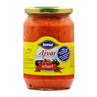 HYMOR Avjar aprika, Aubergine Pfefferoni Würz-Sauce 680g