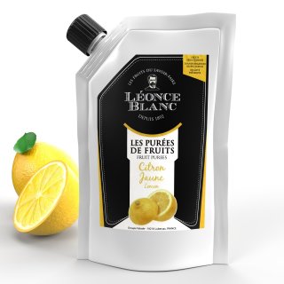 Hymor Zitronen-P&uuml;ree 1kg Zitrusfrucht vom Zitronenbaum von Leonce Blanc