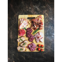 La Taperia Mini Jamon Serrano Schinken Set am Stück Reserva 2x 950g in Geschenkbox