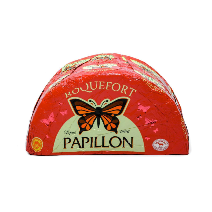 Hymor Roquefort Papillon AOP ca. 1,25KG Schafs-Käse Edelkäse