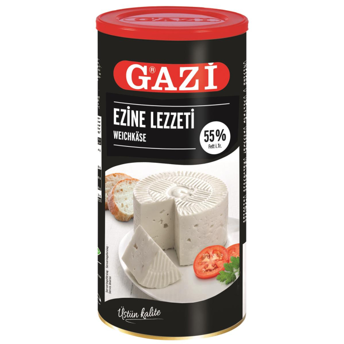 Gazi Ezine Lezzeti cremiger Weichkäse 3x 800g türkische Spezialität