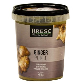 Bresc Ingwer-P&uuml;ree 450g vegane Gew&uuml;rz-Paste