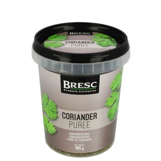 Bresc Koriander-P&uuml;ree 450g vegane Gew&uuml;rz-Paste