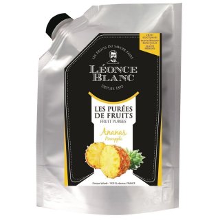 Leonce Blanc Ananas-P&uuml;ree 1kg Ananas Frucht-P&uuml;ree Pi&ntilde;a
