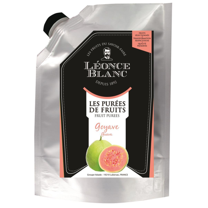 Leonce Blanc Guaven-Püree 1kg Goiaba Frucht-Püree exotische Guava