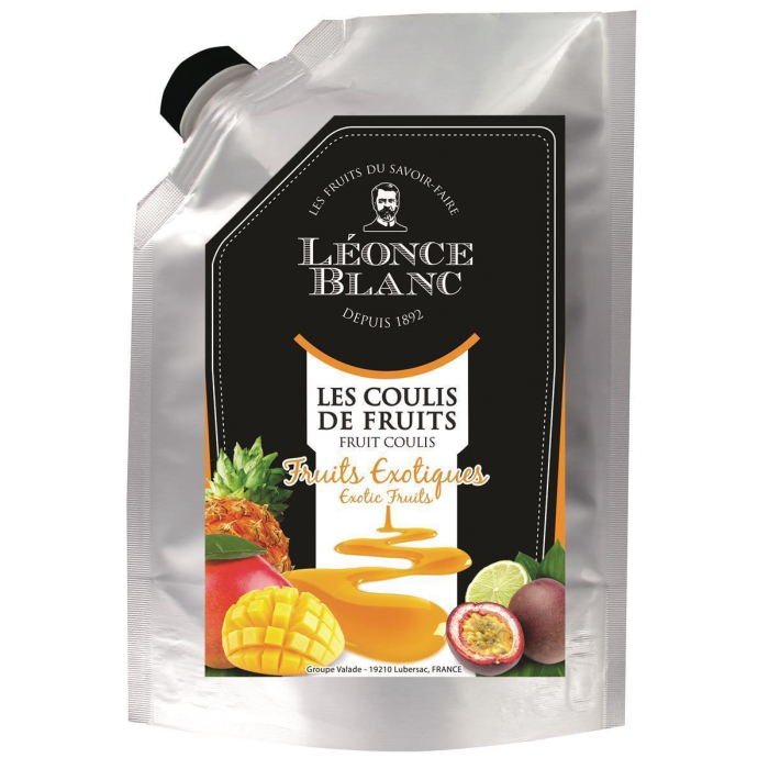 Leonce Blanc Exotische-Früchte-Coulis 1kg Multivitamin Gelbe Früchte Püree